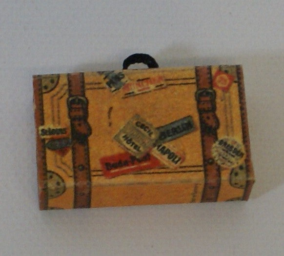 Vintage toy miniature Luggage Set. See description for sizes Hot on Sale