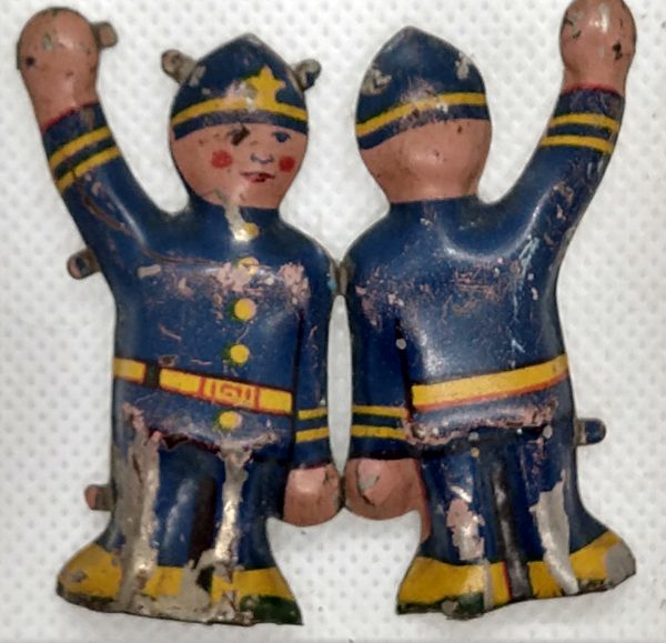 Marx Main Street Original Waving Policeman. 2  x 1  Online