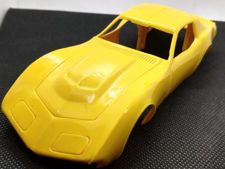 Yellow Tonka Toy Car Transport Yellow Corvette top body only. Online Hot Sale