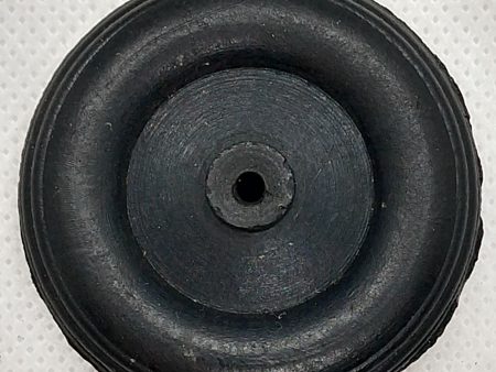 1-3 4  x 3 8  Black bakelite wheel. Vintage toy wheel marked Tigrett Industries Sale