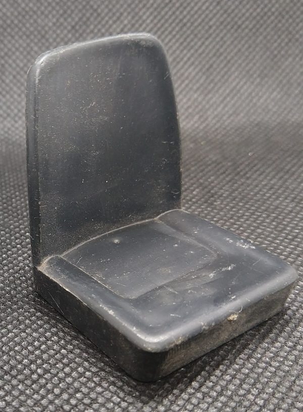 Toy car or truck original seat. Black plastic. For Discount