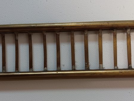 6-1 4  brass vintage toy ladder.  1-3 4  wide. Hot on Sale