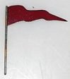 Large Painted Pennant Flag : Boat For Sale