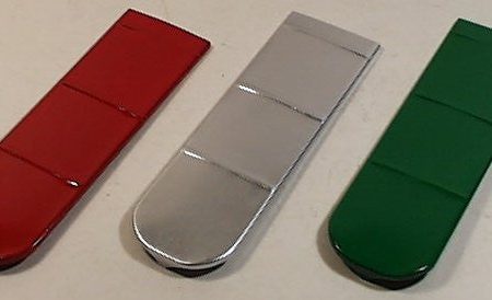 TootsieToy Tractor Trailer Roof 6x1-3 4  Red Silver or Green For Sale