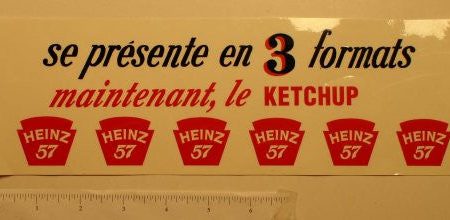 1950 s Minnitoy Heinz Khup Large Decal Online Hot Sale