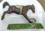 Lehmann Bucking Broncho parts toy piece. Antique toy early 1900 s For Cheap