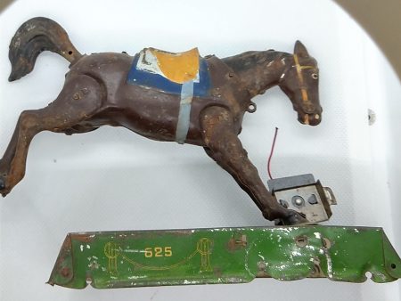 Lehmann Bucking Broncho parts toy piece. Antique toy early 1900 s For Cheap