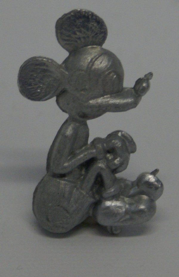 Mickey Mouse miniature 1.5  Cast metal. For Cheap