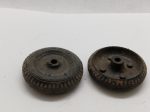 Two original plastic wheels 1-1 4  Online Hot Sale