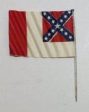 Vintage toy flag : March 4 1865 Flag Civil War 2x1.25  on Sale