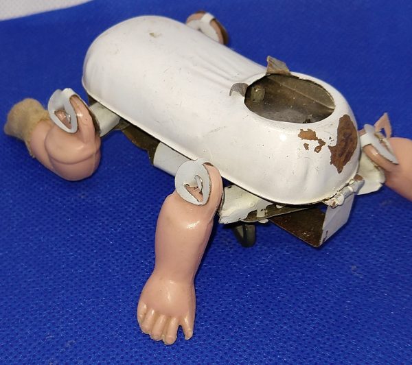 Walking baby toy part.  Original condition.  Windup not working. Sale