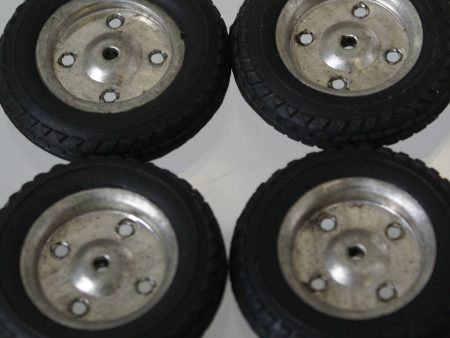 1-3 4  vintage toy rubber tire.  Original store stock. 3 32  Axle Sale