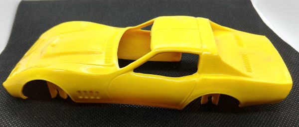 Yellow Tonka Toy Car Transport Yellow Corvette top body only. Online Hot Sale