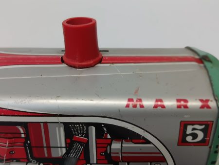 Marx #5 climbing tractor smoke stack. Online