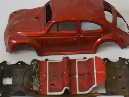 Vintage toy VW car for parts only. Online Hot Sale