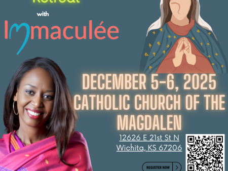 Wichita, KS December 5 & 6, 2025 with Immaculee For Discount