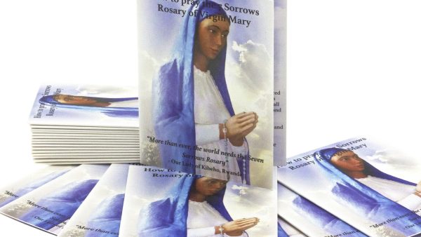 10 Seven Sorrows Rosary Prayer Cards Cheap