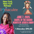 In-Person or Zoom my New York City One-Day Retreat June 7, 2025 with Immaculee For Discount