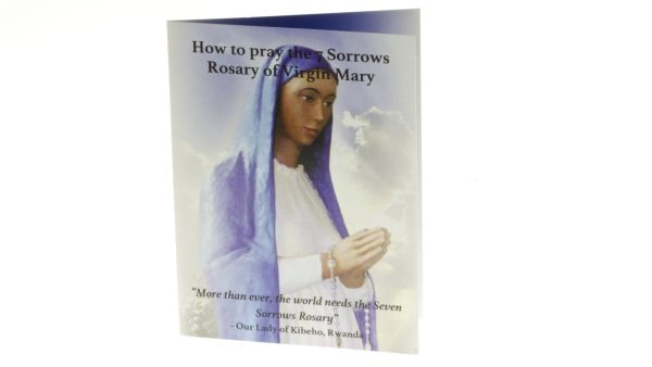 10 Seven Sorrows Rosary Prayer Cards Cheap