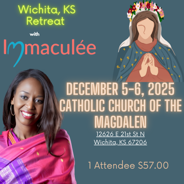 Wichita, KS December 5 & 6, 2025 with Immaculee For Discount